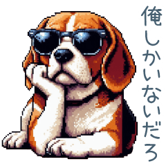 頼れるイケメンビーグル【日常会話・連絡】