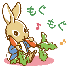 ピーターラビット Kawaiiスタンプ