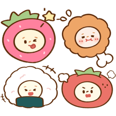 สีหน้า ของกิน ของน่ารัก