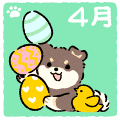 4月のおまるちゃん