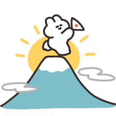 【再販】うごく年賀うさちゃん2025