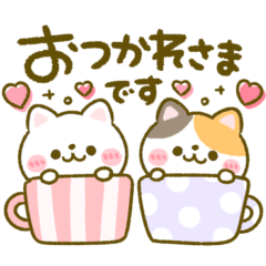 ねこねこにゃんこ♡春に役立つ