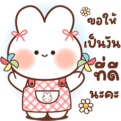 กระต่ายน้อยกาบี้ สุดคิ้วท์ ใช้ได้ทุกวัน