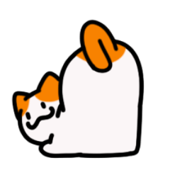 Odin orange bobtail cat