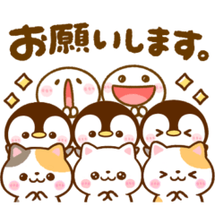 毎日可愛い♡ぺんぺん♡ちびマロ♡にゃんこ