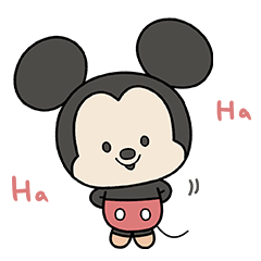 Laid-back Mickey & Friends