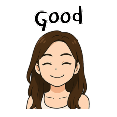 Cute girl with all the moods