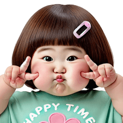 Chubby Girl Funny face110(BIG)TW