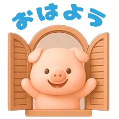 *move! mini pig's daily life