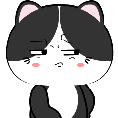 Baby Tuxedo Cat 9 : Pop-up stickers
