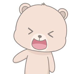 Cute Cream Bear