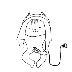 困惑的貓