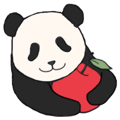 ごろごろ♪子パンダ