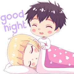 Tamiko and Riku (Chibi Version)
