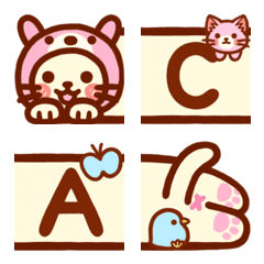 The long cat's Emoji (English)