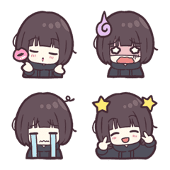 Menhera-little girl. Emoji 1