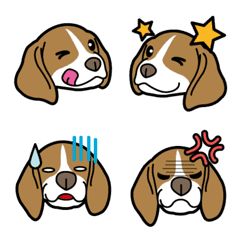 わんこ日和ビーグル　絵文字1