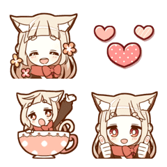 NEKOMIMI girl Emoji