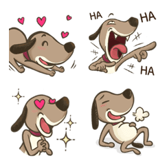 น้องหมาน่ารัก Emoji มาแล้วจร้า