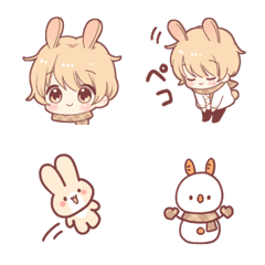 Emoji of the rabbit boy