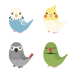 鸚鵡 表情貼