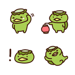 カッパの日々色々絵文字