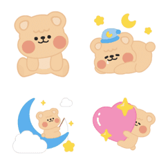 มัฟฟิน แบร์ ปุ๊กปิ๊ก อิโมจิดุ๊กดิ๊กได้