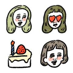 チルチッタの女子たち絵文字