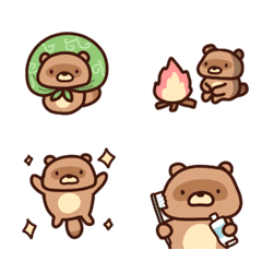 たぬきの日々色々絵文字