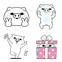 Pig100% animation Emoji