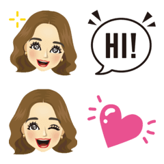 綺麗なお姉さんの絵文字