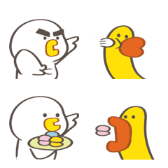 不理小ㄐ和鴨的激動小互動