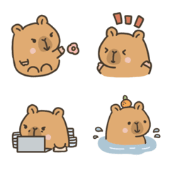 Emoji capybara