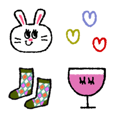 ▶︎動かない♪ カラフル落書き秋STYLE♡