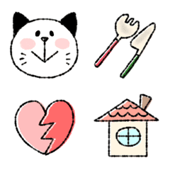ずっと使える！ほんわか猫の絵文字★