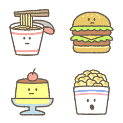 動くゆる絵文字【たべる】