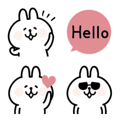 ゆるうさぎ・あいさつ日常