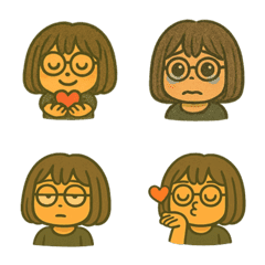 可愛實用的喜怒哀樂表情貼(上班上課長輩圖)