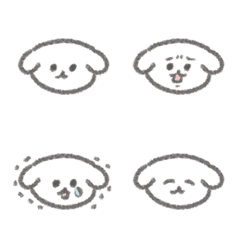 超絶スーパー使いやすい犬絵文字